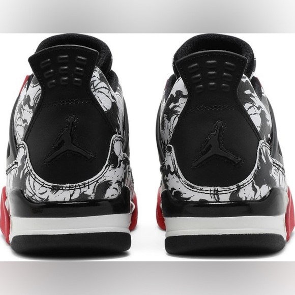 Air Jordan 4 Retro GS "Tattoo 2018 Size 8 - Picture 5 of 9